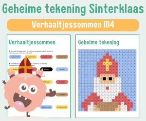 Werkbladen rekenen groep 4 Sinterklaas